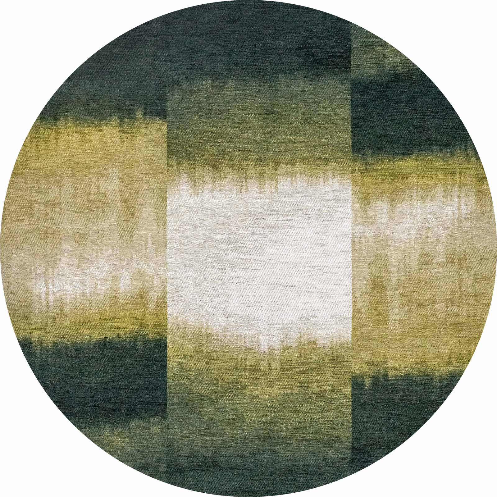 Louis De Poortere Tapis Meditation 2071 Sendai Forest Mood Round