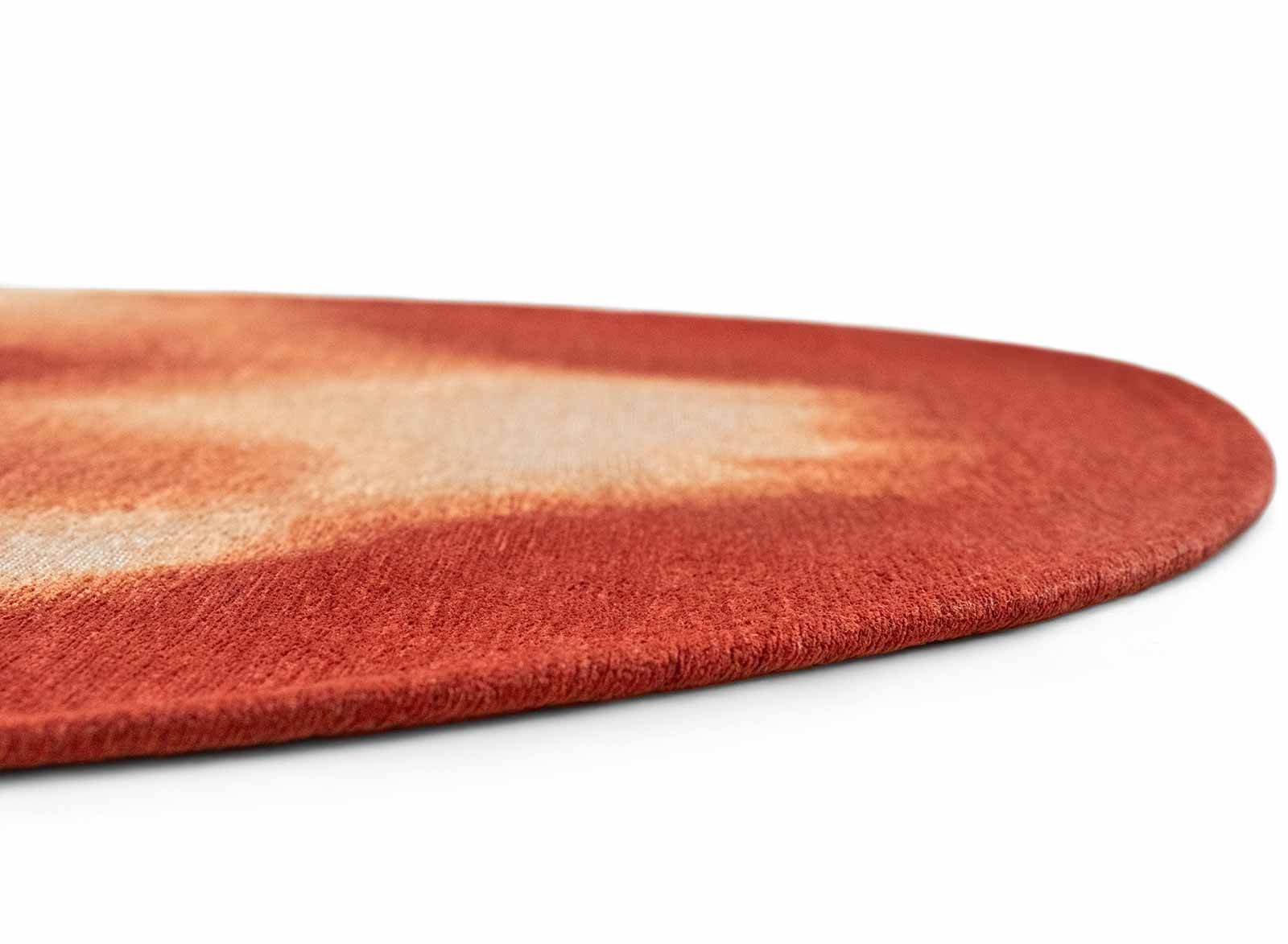 Louis De Poortere Tapis Meditation 2090 Aquarelle Rust Side