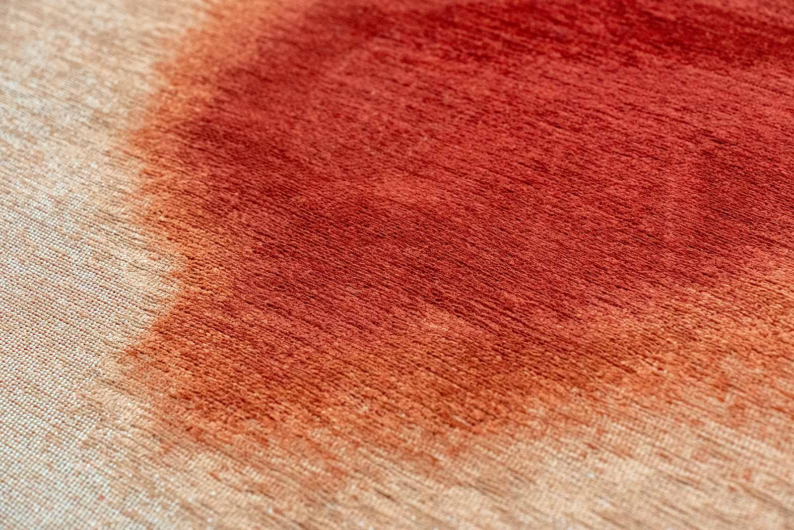 Louis De Poortere Tapis Meditation 2090 Aquarelle Rust Zoom 1