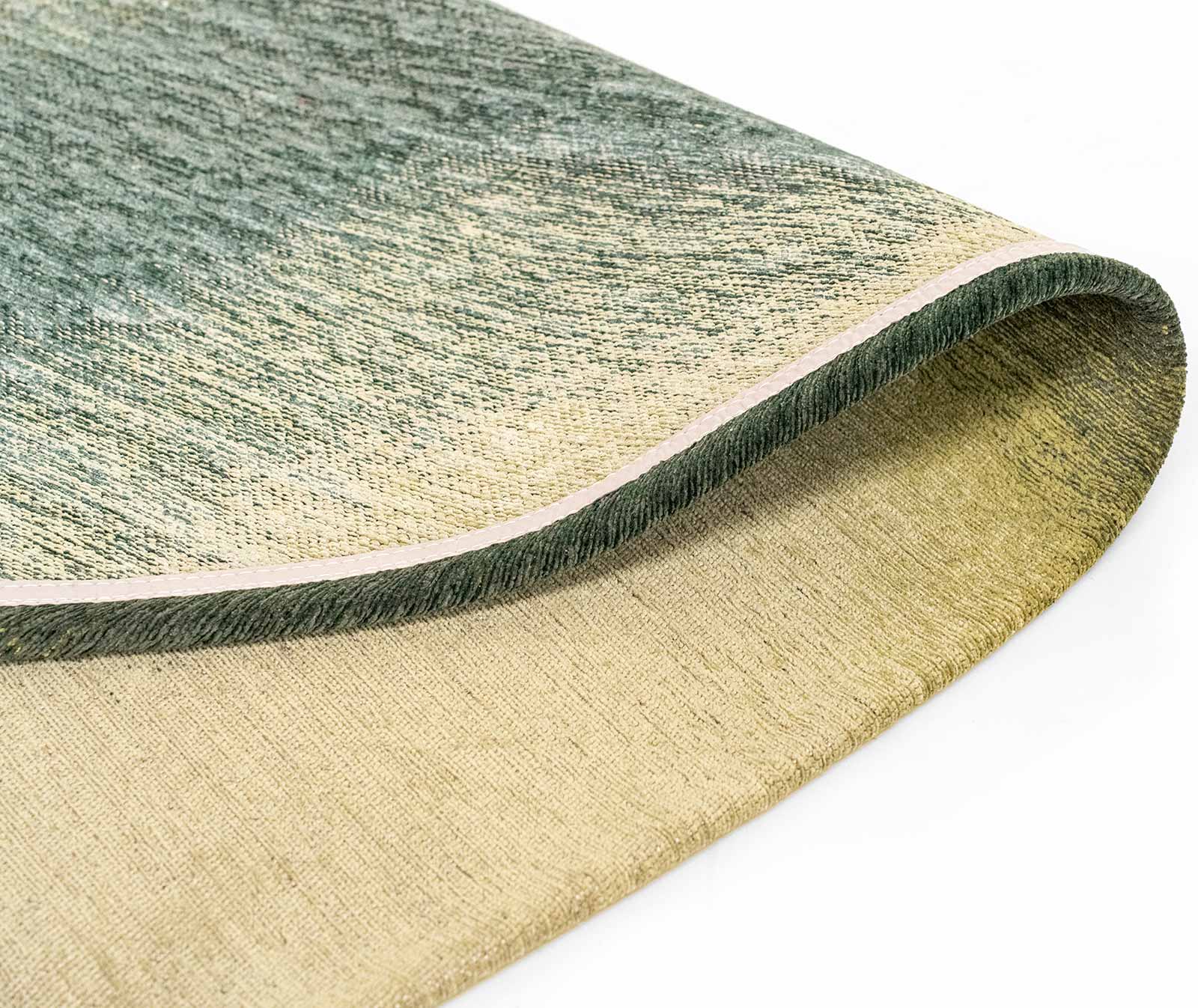 Louis De Poortere Tapis Meditation 2092 Aquarelle Leaf Back 3
