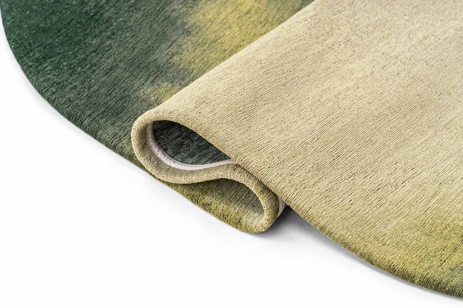 Louis De Poortere Tapis Meditation 2092 Aquarelle Leaf Fold