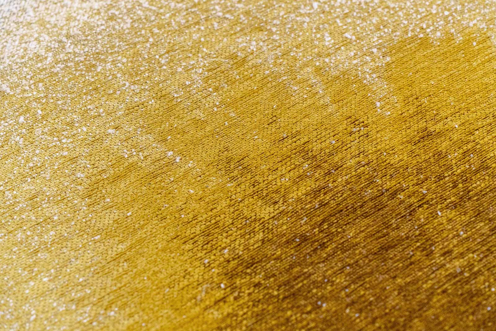 Louis De Poortere Tapis Meditation 2100 Drop Gold Moss Zoom 1