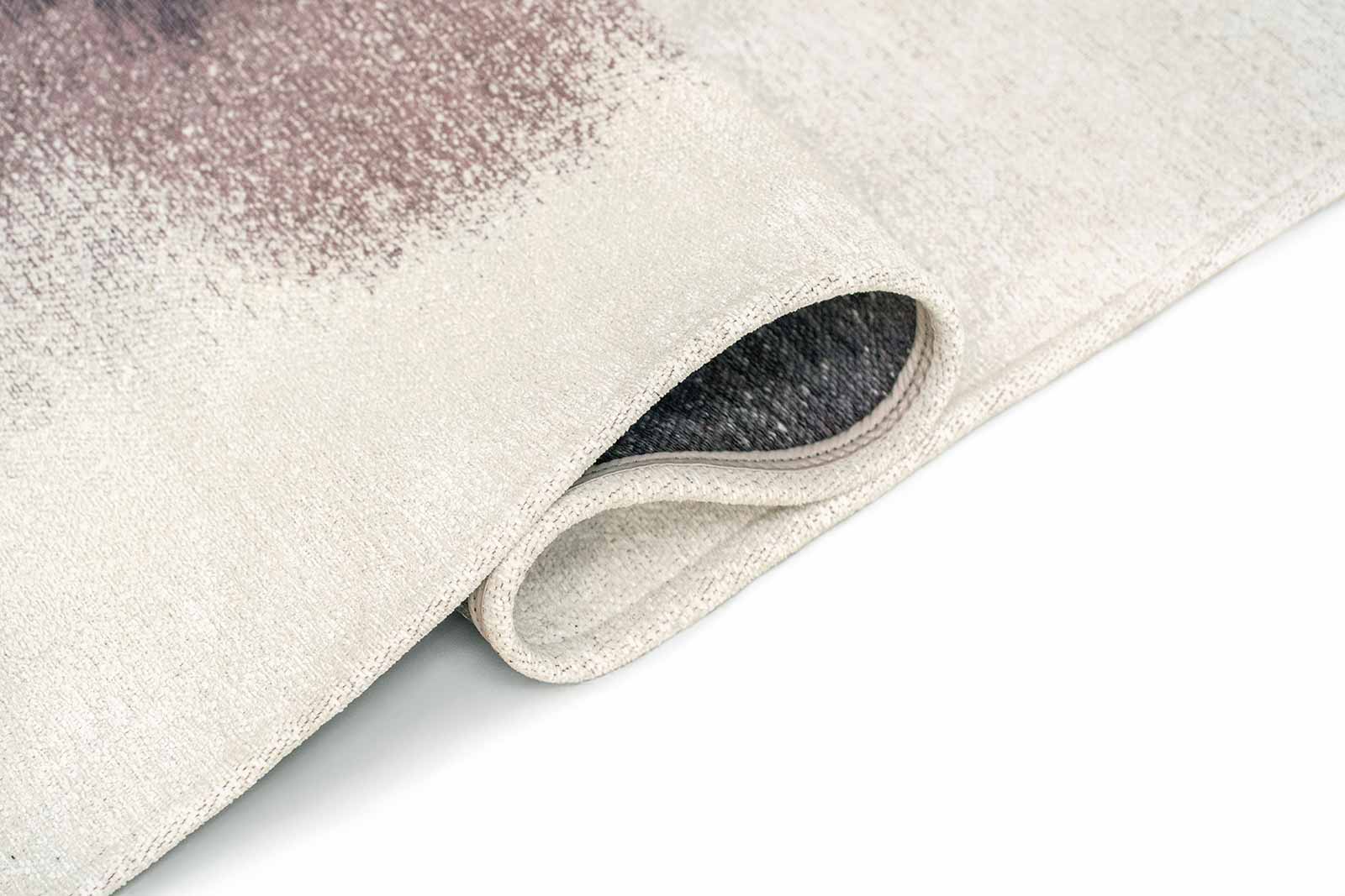 Louis De Poortere Tapis Meditation 2101 Drop Purple Smoke Fold