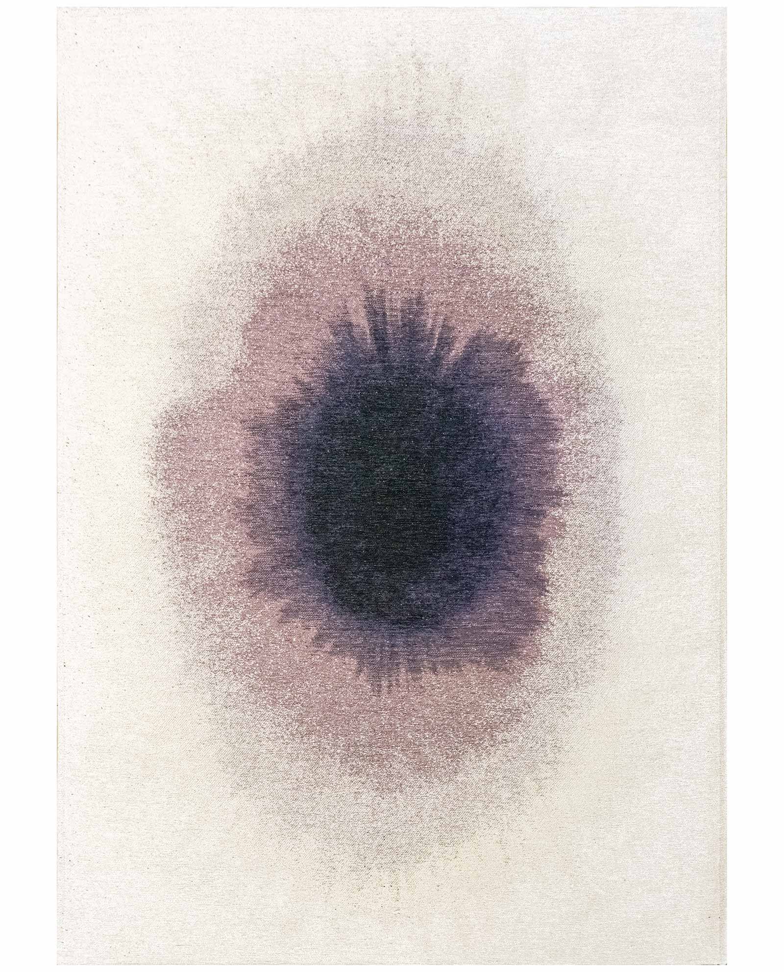 Louis De Poortere Tapis Meditation 2101 Drop Purple Smoke